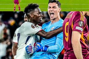 单次点球三次扑出！里尔门将坦言仍不真实，曾向女友保证不丢球。