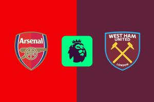 阿森纳对阵西汉姆联首发阵容：埃泽与厄德高领衔出战，马丁内利与苏维门迪坐镇替补席。