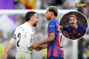 德容谈场上冲突：卡瓦哈尔应私下与亚马尔沟通，而非在场上做手势。