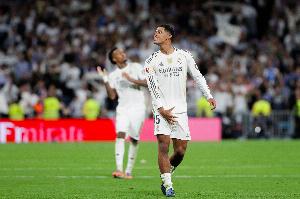 《太阳报》报道：贝林厄姆在国家德比中做出不雅动作，此前他因此动作在欧洲杯遭禁赛。