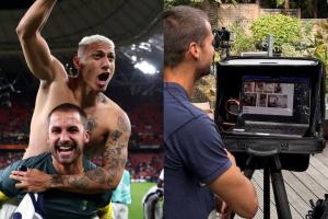 前热刺门将怀特曼26岁退役后转型为摄影师和电影导演，尽显文艺范。