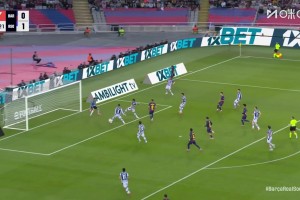 【集锦】西甲-孔德莱万进球亚马尔助攻 巴萨2-1皇家社会登顶