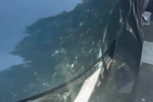 球迷堵在路上想让莱万停车签名，莱万不惯着差点撞到球迷